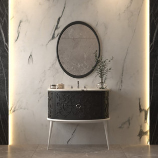 وحدة موبيليا أسود 90*85 سم بيرويا