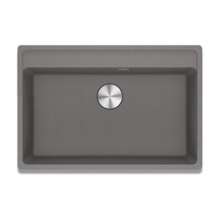 حوض مطبخ ماريس جرافيت مطفي تحت رخامة مستطيل 76*51 سم فرانكى