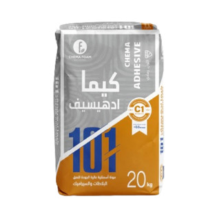 كيما فوم لاصق سيراميك رمادي 101 -25كيلو