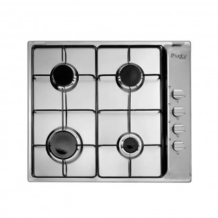 مسطح غاز 4 شعلة 60 سم استانلس بيورتي 