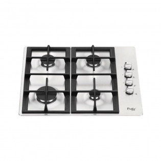 Purity Built-in Gas hob 4 burners 60 cm stainless 