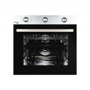 فرن كهرباء 60 سم ديجيتال استانلس واسود بيورتي 