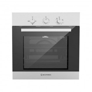 Ecomatic Built-in Oven 67 Liter Gas/Electric 60 cm Silver