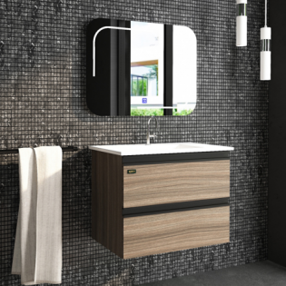 وحدة موبيليا بيرويا وود اوليف مع حوض 60×46 سم 