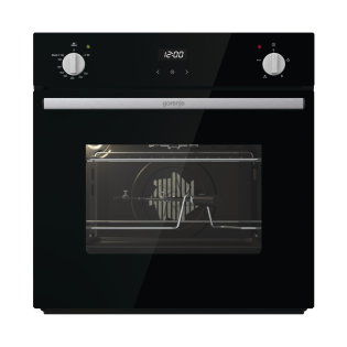 فرن بلت ان جورينيا غاز 60 سم أسود