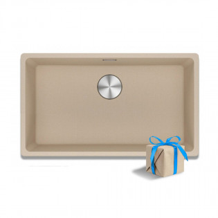 حوض مطبخ ماريس بيج مطفي تحت رخامة مستطيل 76*44 سم   فرانكى