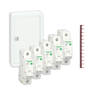 باقة تأسيس قواطع كهربائية  شنايدر اليكتريك - 26 قطعة