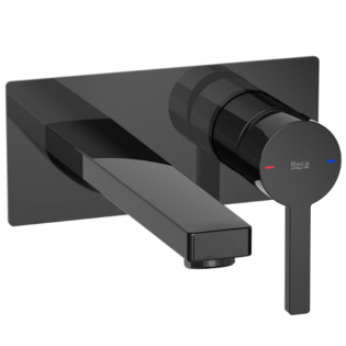 خلاط حوض نايا أسود لامع روكا