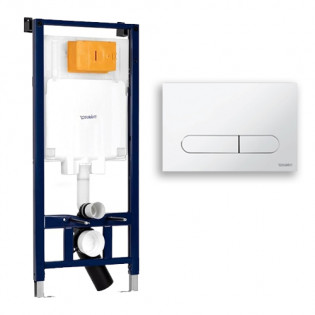 Chassis Concealed flush Tank with flush plate Duravit