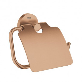 حامل مناديل جروهي بغطاء ايسينشيال روز جولد مطفي 