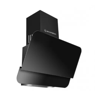 شفاط ديكور مائل 60 سم كريستال أسود ايكوماتيك 