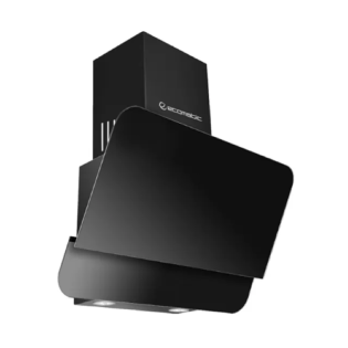 Ecomatic Decorative Chimney Hood 60 Cm Black Crystal