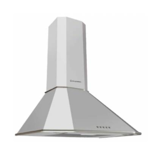 شفاط هرمي ديكوري بالمدخنة 60 سم أستانليس ايكوماتيك 