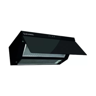 Ecomatic Decorative Hood 60 Cm Black Crystal