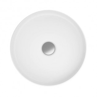 حوض سانيبيور هيليوس فوق سطح 35.5 سم ابيض 