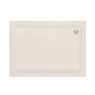 بانيو قدم مستطيل سانيبيور سيمبليتشي 120 × 80 × 7 سم برجامون بدون جوانب