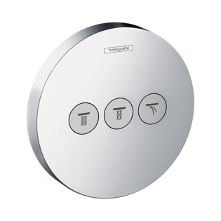 وش خلاط دفن ثيرموستات هانزجروهي سيلكت إس كروم