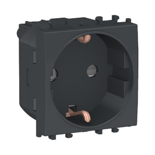 بريزة مجوفة شنايدر اليكتريك ايزي ستايل 10 امبير أبيض 