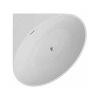 بانيو سيمليس ديوراڤيت كابو 125.2 ×125.2 سم ابيض