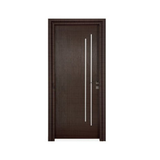 باب غرفة داخلي بارى وود 80 سم بنى غامق ايليت 