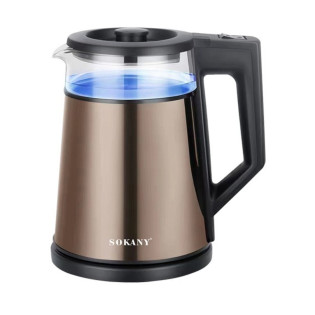 غلايه مياة سوكانى 1.7 لتر ذهبي