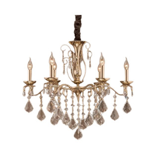 Kandil Chandelier 8 Bulbs Chrome