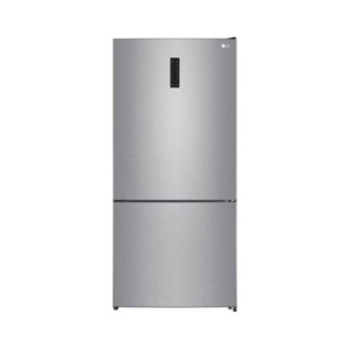تلاجة ال-چي نوفروست 588 لتر سمارت انفرتر رمادي لامع 