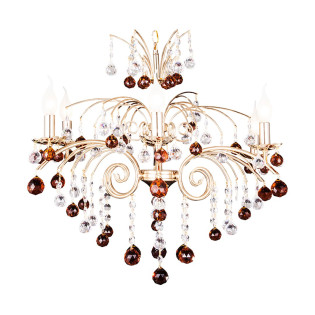 نجف قنديل 6 لمبة سولتير جولد