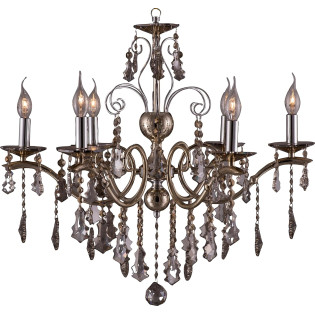 نجف قنديل 6 لمبة سولتير جولد