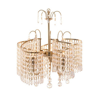 نجف قنديل 5 لمبة سولتير جولد