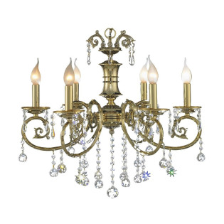 نجف قنديل 6 لمبة سولتير × اسود