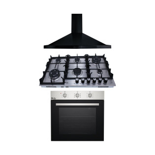 Purity Hood 90 Cm with Gas Hob 90 Cm & Gas Oven 60 Cm 