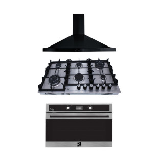 Purity Hood 90 Cm with Gas Hob 90 Cm & Gas Oven 90 Cm 
