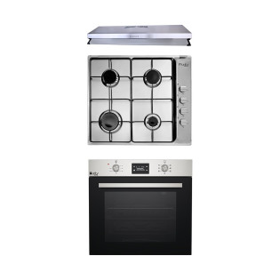 Purity Hood 60 Cm with Gas Hob 60 Cm & Electric Oven 60 Cm 