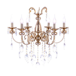 Kandil Chandeliers 6 Bulbs Oxidize solitaire