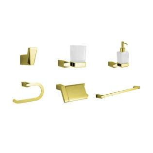 طقم اكسسوارات حمام انفينتي دهبي