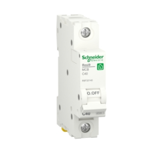 Schneider Electric Resi9 MCB Circuit Breakers 1 Pole 40 Amp