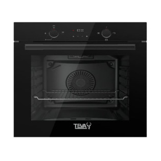 Teva Digital 60 cm Built-in Gas Oven 82 Liters Black 