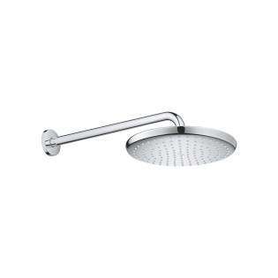 Grohe Tempesta  Rounded Shower Head with Shower Arm Chrome