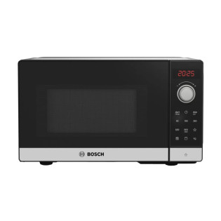 Bosch Series 2 Freestanding Electric Microwave 25 Liter Stainless Steel 