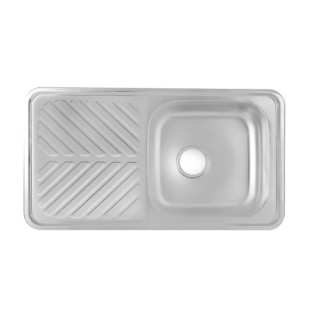 حوض مطبخ هانز سيسو 87 × 48 سم ستانلس ستيل 