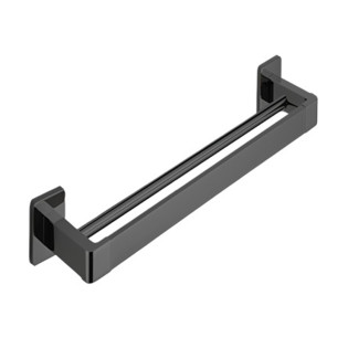 Infinity Towel Holder Black