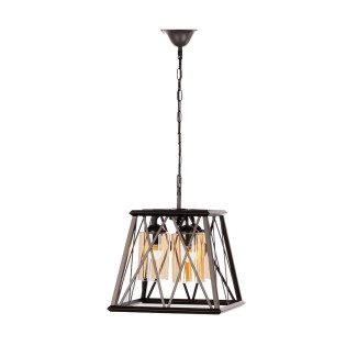 Kandil Pendant 30×35 Cm 2 Bulbs Black