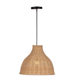Kandil Boho Wooden Pendant 1 Bulb 30 x 27 cm