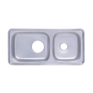 حوض مطبخ هانز 100× 48 سم استانلس ستيل