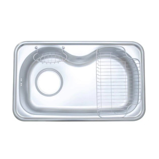 حوض مطبخ هانز 85× 51سم ستانلس ستيل