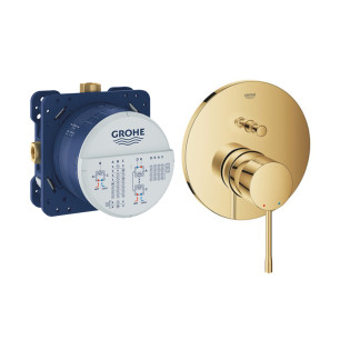 وش خلاط دفن دائري ايسنس جروهي ذهبي لامع و جسم دفن رابيدو سمارت بوكس 