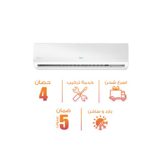 Midea Mission Pro 4 HP Hi-Wall Split Air Conditioner Cooling and Heating