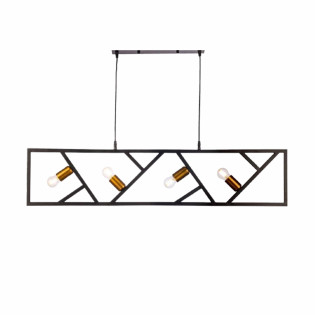 معلقة قنديل 100 سم اسود