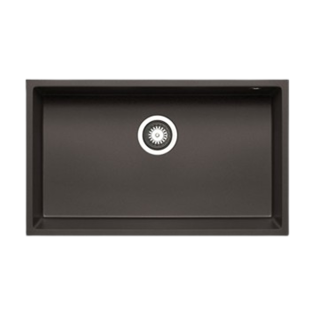 حوض مطبخ بيراميس تيتراجون 40×70 سم أسود